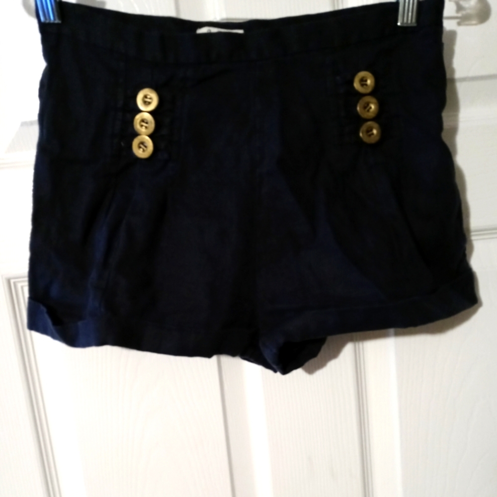 🎢I Love H81 Black sailor shorts😀🌴🎋
